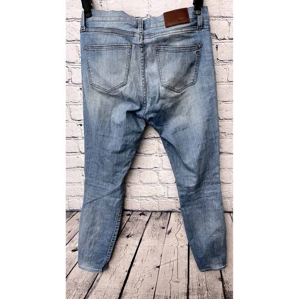 Madewell 8" Rise Skinny Skinny Jeans Women's Size 27 Waist Stretch 27 inseam - Picture 2 of 6